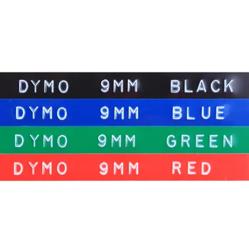 Dymo 12965 3D Reljeef Käsitsi Label Maker Dumo12965 Etiketi Printerid 9mm 3D Reljeef Silt Lindid