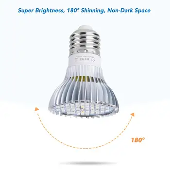 E14 Taime Lamp LED Full Spectrum E27 Kasvada Valguse 30W 50W 80W Kasvu LED Kasvuhoone Valgustus 18W 28W LED Pirnid Seemikute Füto Lamp