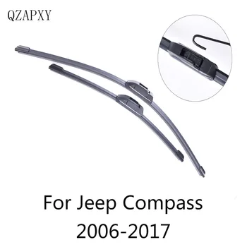 Ees ja Taga Klaasipuhasti Teraga Jeep compass (Kompass) alates 2006. aasta 2017 klaasipuhasti Wholesale Car Accessories