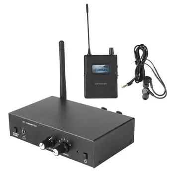 Eest ANLEON S2 Stereo Traadita In Ear Monitor Süsteemi Etapi Seire Mikrofoni Saatja Süsteemi 561-568Mhz USA Pistik 100-240V