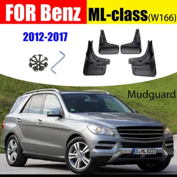 EEST Benz M-klassi ML W166 ML300 ML350 ML320 ML400 Muda klapid Mudguard splash Guard Fender MudFlap Vendrid auto tarvikud auto