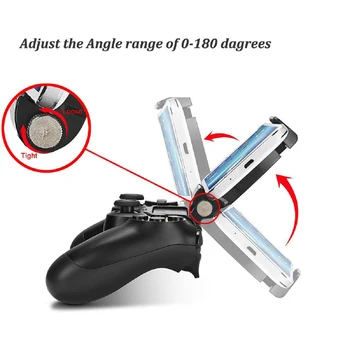 Eest PS4 Mäng Töötleja Smart Mobiilne Telefon Clip Klamber Mount Omanik Seista Ülestõstetav hoidikut PS4 ios-või Android-Telefoni Omanik