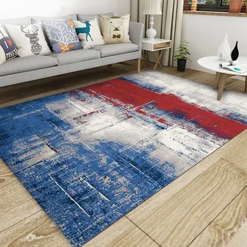 EHOMEBUY Vaip Tint-Pritsiva Kunsti Trükitud Square Carpet Kaasaegse Euroopa Stiilis Anti Slip eest elutuba/Magamistuba Põranda