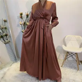 Eid türgi Abayas Maxi Kleidid Naistele, Moslemi Abaya Dubai Kauhtana Hijab Kleit seal kaftan Maroko Vestidos Largo de moda musulmana