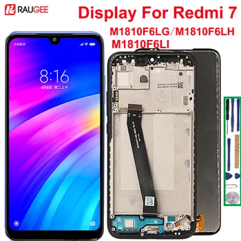 Ekraan Xiaomi Redmi 7 LCD Puutetundlik Mult Touch Digitizer Ekraan Asendaja Xiaomi redmi7 7 M1810F6LG/M1810F6LH