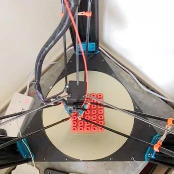 ENERGILINE 3D Printer Ring 200/220/260/300 Kevadel terasplekist Soojendusega Voodi kohaldada PEI+Magnet aluse Kossel Delta 3D-Printer
