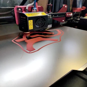 ENERGILINE Kohandatud 200x270mm 3D Printer Qidi X-Plus Flexplate,Eemaldamise Kevadel terasplekist Kohaldada PEI Ehitada Pind +Magnet Leht