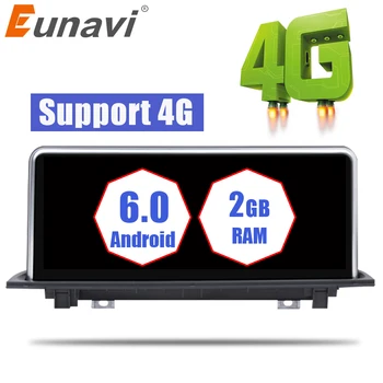 Eunavi Android 6.0 autoraadio Stereo GPS-Navi-Multimeedia mängija BMW X1 Seeria F48 NBT(6P) 2016 2017 WIFI 4G 10.25