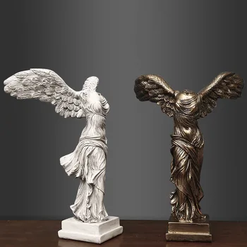 Euroopa Stiilis Jumalanna Võidu Vaik Joonis Skulptuur, Käsitöö, Retro Abstraktse Kodu Kaunistamiseks Uuring Kunst Teenetemärgi Äri Kingitused