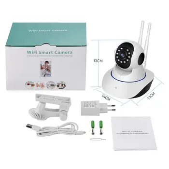 EVKVO HD 1080P Traadita WIFI IP Kaamera Home Security beebimonitor Aruka Võrgu-Video Süsteem Kaks Audio Öise Nägemise ICSEE