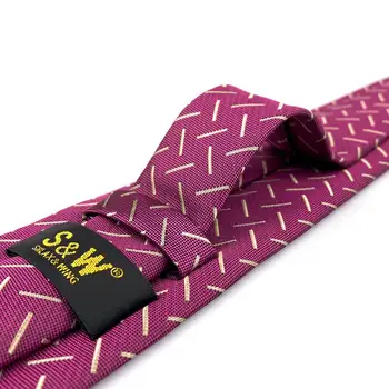 F17 Roosa Abstraktse Meeste Necktie Komplekt Fashion 63