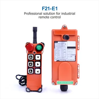 F21-E1 UTING TELEcrane Tööstus-Radio Remote Kontrollerid 12V 24V 36V 48V 220V 380V 440V kraana tõstuk