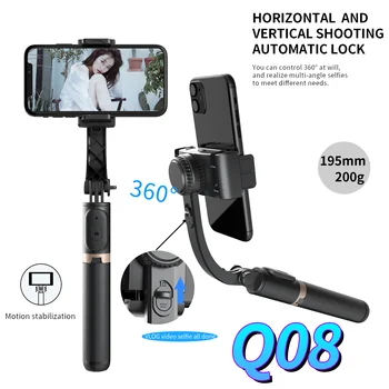 FANGUOTSI 2021 Uus Bluetooth pihuarvutite gimbal stabilizer selfie kinni laiendatav pihuarvutite monopod mini statiiv Android ja IOS