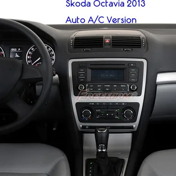 Fascias automaatne 2013. aasta Skoda Octavia, 2DIN HK POST ABS Auto Refitting DVD-raam,DVD paneel,Kriips Komplekt,DVD Sidekirmega,Audio-raam