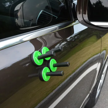 FOSHIO 4tk Tugev Auto Magnet Omanik Sõiduki Wrap Vinyl Film Millega Tool Akna Carbon Fiber Auto Kleebis, Magnet Omanik Kinniti