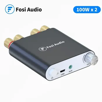 Fosi Audio ZK1002D 100W x2 Bluetooth Võimendi Mini Wireless Stereo Vastuvõtja 2 Kanaliga HiFi Digital Power Amp
