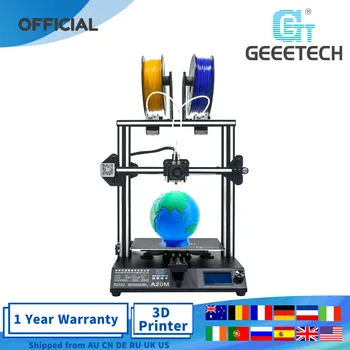 Geeetech 3D Printer A20M 2 in 1 Mix-värv FDM CE-Kiire paigaldus Hõõgniidi Fetector ja Pausi Jätkata Mix värvi 3D-Printer