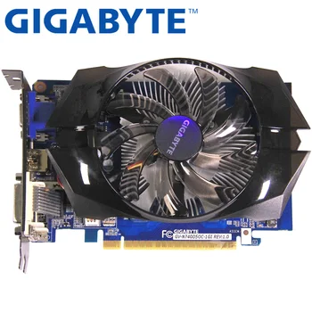 GIGABYTE Graafika Kaardi Originaal GT740 1GB 128Bit GDDR5 Video Kaardid nVIDIA Geforce GT 740 Kasutada VGA Kaarte, mis on tugevam kui GTX650