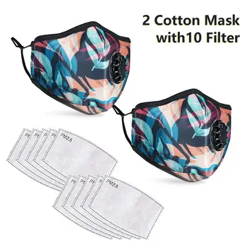 GLORSUN PM2.5 Anti Saastuse Mask Tolmu Respiraatorit Pestav Korduvkasutatavad Maskid Puuvillane Unisex Suu Muffle Hingamis-Ventiil