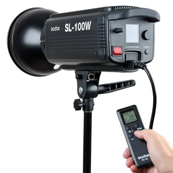 Godox LED Video Valgus SL-100W 5600K Valge Versioon Video Valgus, Pideva Valguse Bowen Mount Stuudio-Video Salvestamine