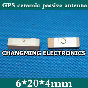 GPS keraamiline passiivne antenn/6*20*4 mm/PAD antenn/mobiiltelefoni antenn(töötab Tasuta Shipping)5TK