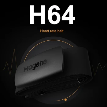 H64 Tulija ANT Bluetooth-Südame Löögisageduse Monitor Meeste Ja Naiste IP67, Veekindel Sport Töötab HR Sensor Rinna Rihm Rattasõit