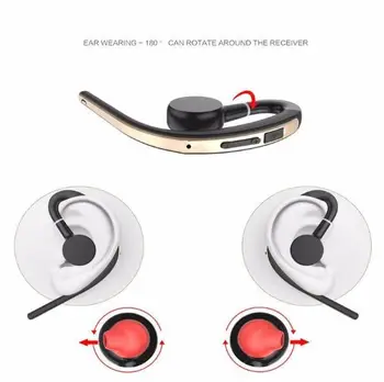 Handsfree Bluetooth peakomplekt, kõrvaklapid traadita sweatproof sport bluetooth kõrvaklappide koos mic hääljuhtimine kõrvaklapid koos earbud