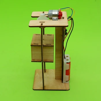 Happyxuan DIY Elektrilised Lift Lapsed Teadus Mänguasjad Eksperiment Komplektid Poiss Mänguasi Loominguline VARRE Hariduse Innovatsiooni Kooli Projekti