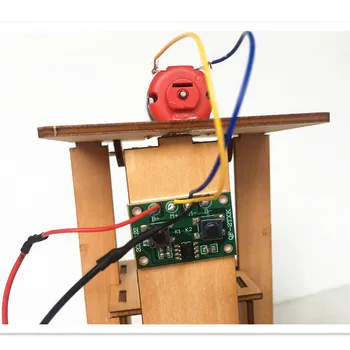 Happyxuan DIY Elektrilised Lift Lapsed Teadus Mänguasjad Eksperiment Komplektid Poiss Mänguasi Loominguline VARRE Hariduse Innovatsiooni Kooli Projekti