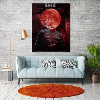 Harry Styles Canvas Poster Kaasaegse Kodu Kaunistamiseks HD Kuu Kokkuvõte Prindi Seina Maali Kunsti Modulaarne Pilt elutuba