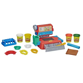 Hasbro Play-Doh Värvi Savi Kassapidaja Seatud Laste DIY Plastiliin Mänguasi E6890 Plastiliin tööriistade Komplekt
