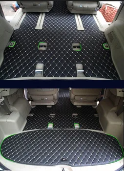Hea kvaliteet! Custom täielik komplekt auto põranda matid Parempoolse rooliga Toyota Noah R60 R70 2013-2001 7 8 istekohta, veekindel auto vaibad
