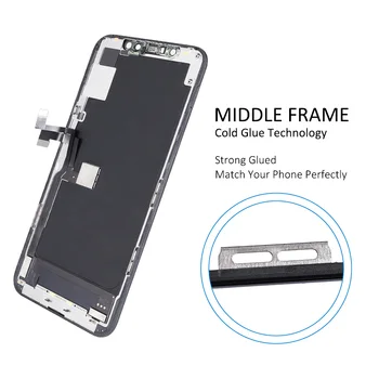 Hinne iphone X-XR, XS XS MAX OLED LCD-Ekraani Asendamine Ekraani 3D-Touch Digitizer Assamblee 11 Pro Max Incell