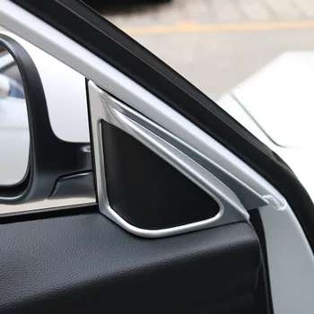 Honda Accord 10 2018 2019 sees ukse kolmnurk dekoratiivse raami ukse audio dekoratiivse raami sarv raami kaunistamiseks