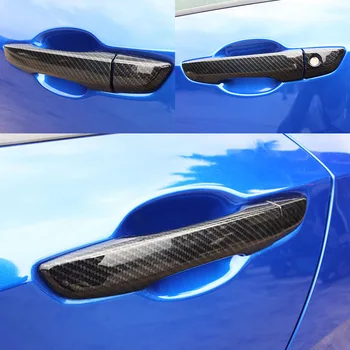Honda Civic 2016 2017 2018 Chrome Carbon Fiber Stiilis Ukselingi Kate Sisekujundus Sisekujundus Overlay Car Styling, Ehisliist