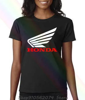 Honda Mootorratas Logo Biker Naiste T-särk Väljavalitu Uus Mens Usa