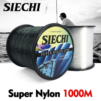 Hot Müük 1000m Uue Brändi SIECHI Seeria Super Tugev Jaapan Nylon Monofilament tamiil 1000m