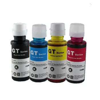 HTL 100ml Värvi Tint HP,4 Värvi+100ML,HP Premium Värvi Tint,Üldine HP printeri tint kõik mudelid 802XL 803XL 62XL 63XL