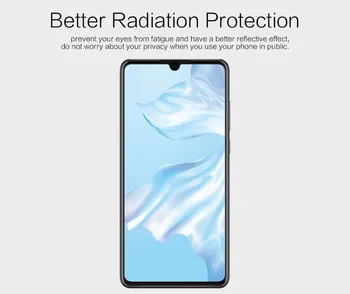 Huawei P30 Screen Protector NILLKIN Super Läbipaistev /Matt Anti-fingerprint Kaitsva Kile Huawei P30