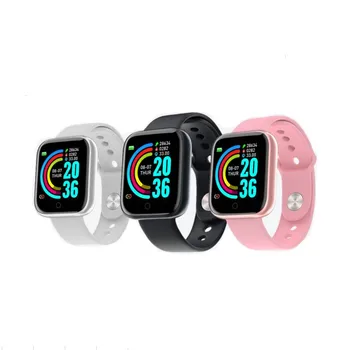 Hulgi-D20 Y68 Smart Watch Südame Löögisageduse Monitor vererõhu Bluetooth Käevõru Fitness Tracker Sport Vaadata Android ja IOS
