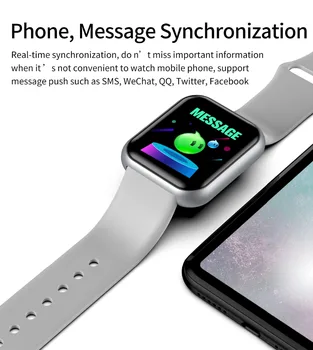 Hulgi-D20 Y68 Smart Watch Südame Löögisageduse Monitor vererõhu Bluetooth Käevõru Fitness Tracker Sport Vaadata Android ja IOS
