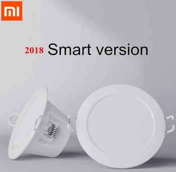 Hulgi Müük Xiaomi Mijia smart Allvalgusti Töö Mi kodu App SmartRemote Kontrolli Valge ja Soe LED reguleeritav intelligent Light
