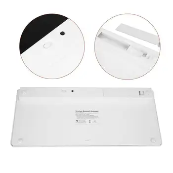 Hõbe Ultra-slim 78 Võtmed Juhtmeta Klaviatuur Õhu ipad Mini, Mac-Arvuti, ARVUTI Macbook, iBook