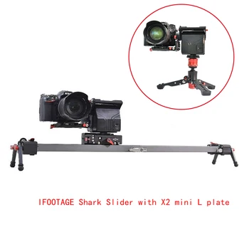 IFootage Hai automaatne Mini kaamera liugur pikendatav video dolly jälgida Kaasaskantav kott DSLR Videokaamerad Mootor 3 Telg vabatahtlik
