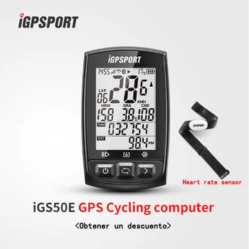 IGPSPORT GPS iGS50E Tsükli Arvuti Veekindel IPX7 ANT+ Juhtmevaba Jalgratta Spidomeeter Digitaalne Stopper Jalgrattasõit, Läbisõidumõõdiku