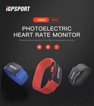 IGPSPORT Käe Fotoelektrilise Südame Löögisageduse Monitor LED Hoiatus HR60 HR Monitori Tugi, Jalgratas, Arvuti mobiilirakendus