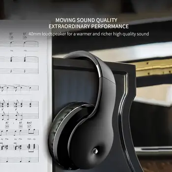 IKOLE Juhtmeta Peakomplekti Bluetooth-5.0 Kõrvaklappide koos Mic-Sügav Bass HiFi Stereo Surround TF Kaart/ FM-raadioga Kõrvaklapid ARVUTIST Telefoni Muusikat