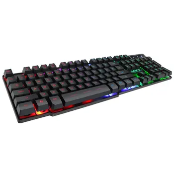 IMice Gaming Klaviatuuri 104 Keycaps RGB Taustavalgustusega Mehaaniline Tunne Klaviatuuri Mängu Klaviatuurid RU Kleebis ARVUTI Sülearvuti