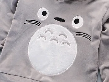 Imiku Poiss Riiete Komplektid Kids Komplektid Totoro Laste Spordi-Vabaaja Kostüümid Poiss Ja Tüdrukud Pikk Varrukas Kampsun +Pant Sobiks 2pc 0-4T