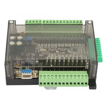 Industrial Control Board 24V 24MT PLC Kontroller 6 analoogsisend 32bit MCU 14 Sisend 10 Transistori Väljund Juhatus